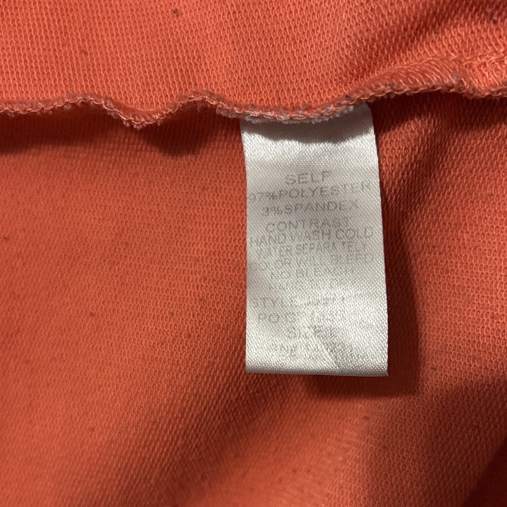 Women's Coral Balloon Sleeve Top with Pockets - Picture 3 of 4